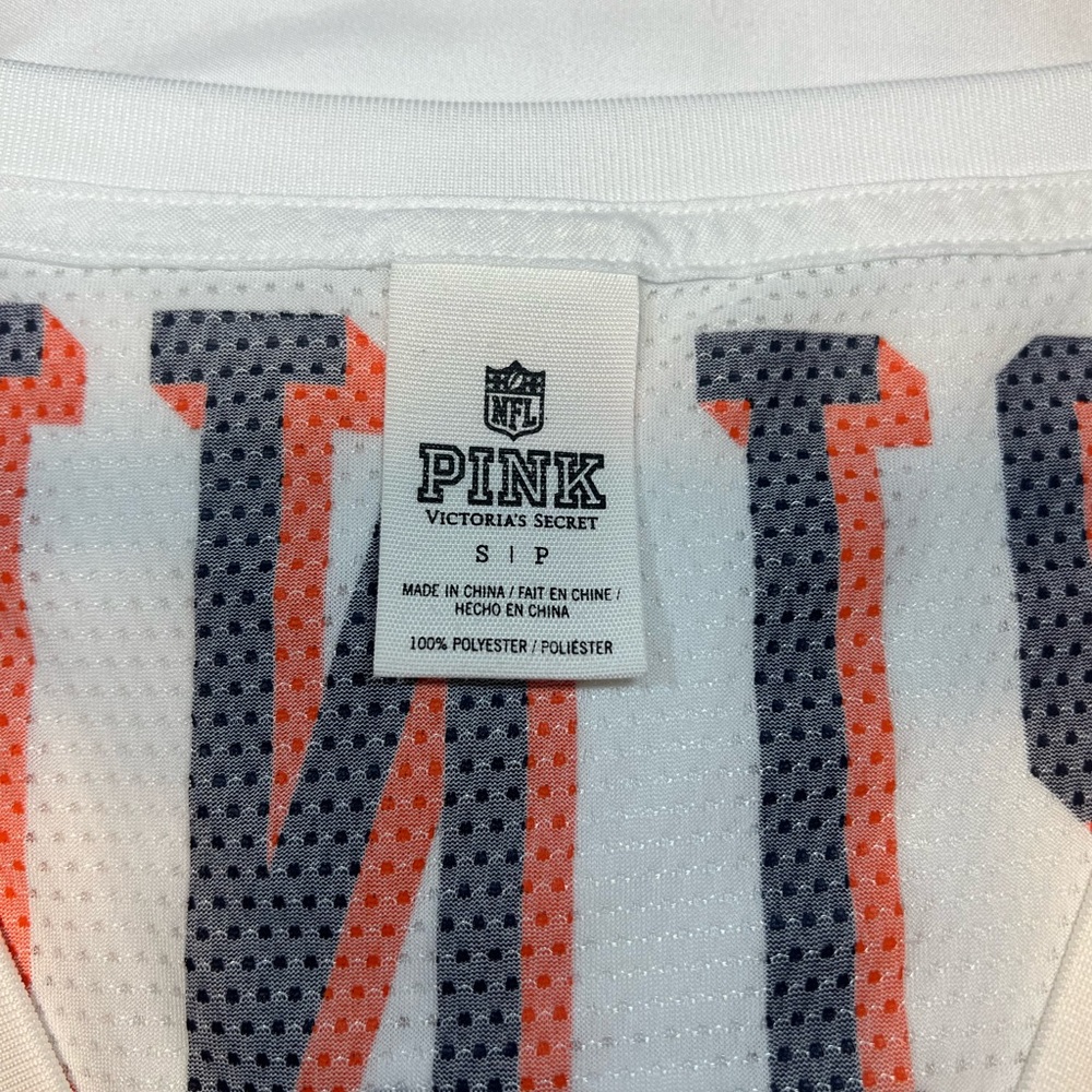PINK Victoria’s Secret x NFL Chicago Bears Jersey Tee – Women’s Small - Picture 2 of 3